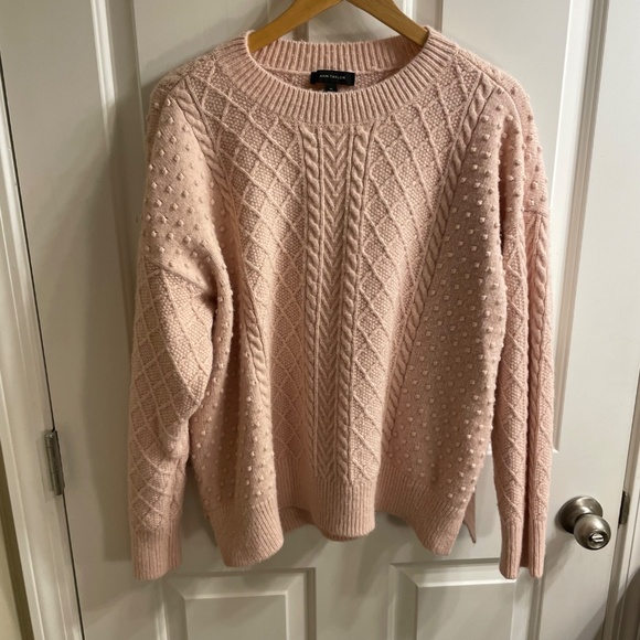Ann Taylor Women's XL Pink Sweater - Picture 2 of 7
